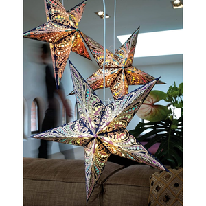 Queen of Java - Hanging Starlightz Lantern — Design Warehouse