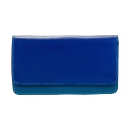 Mywalit Medium Matinee Wallet in Nappa leather with 10 card slots and transparent ID window