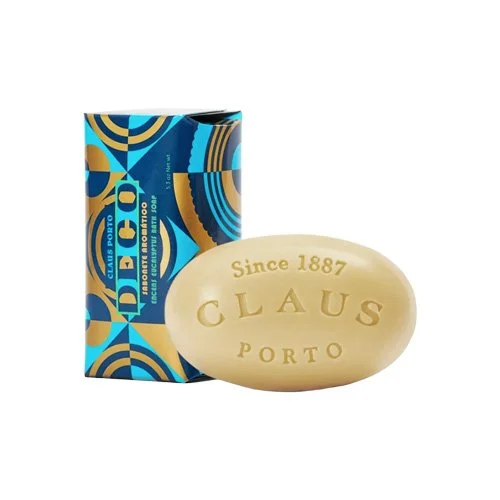 Deco Encens Eucalyptus Soap by Claus Porto with fresh forest notes of pine and eucalyptus.