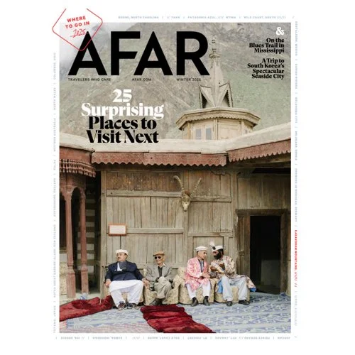 AFAR Magazine – a top travel publication featuring immersive experiences, cultural exploration, and sustainable tourism.