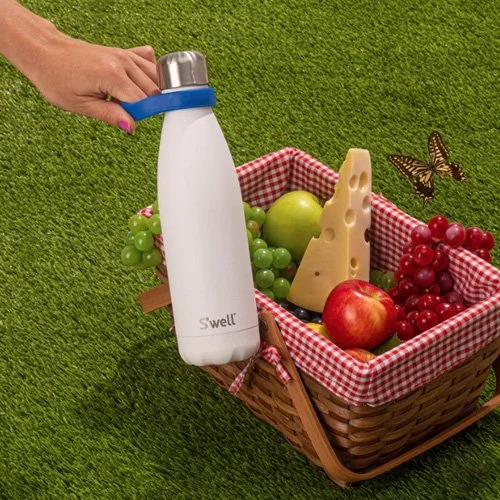 S’well insulated drinkware offering sustainable design and temperature control for hot or cold beverages