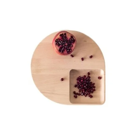Modern dual-use chopping and serving board from Case Furniture