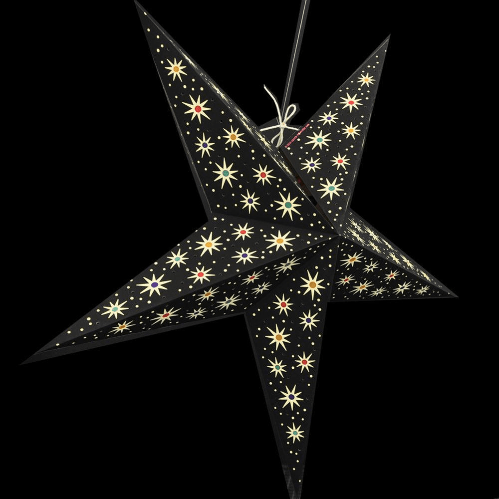 Starlet Black - Hanging Starlightz Lantern — Design Warehouse