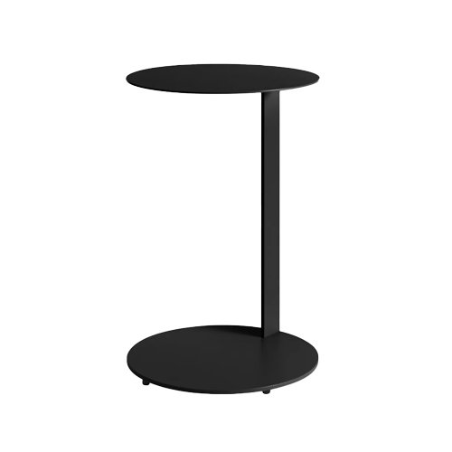 Blu Dot Note Tall Side Table – modern powder-coated steel side table with a cantilevered design, offering a sleek and functional accent for contemporary interiors.