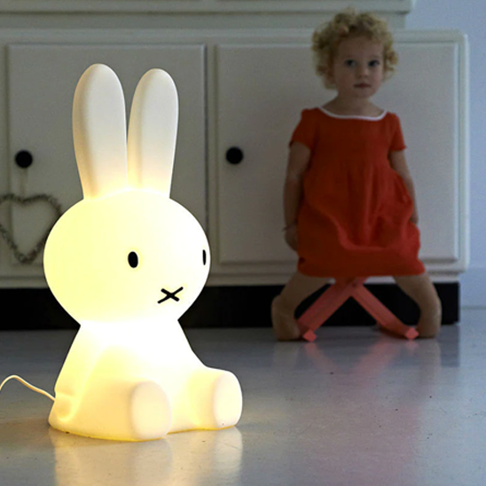 Contemporary children’s room light featuring the Miffy Star Light design.