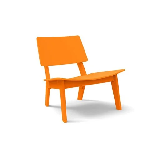 Weather-resistant HDPE lounge chair featuring bold lines and vibrant outdoor-ready colors. (Copy)