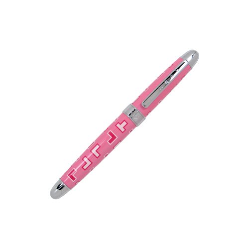 ANGLES rollerball pen by Acme Studio designed by Karim Rashid, geometric metal writing tool