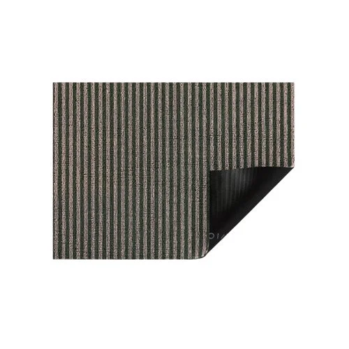 Chilewich Breton Stripe Shag Mat – classic striped design meets durable, quick-dry performance for indoor or outdoor spaces.