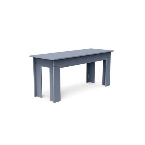 Sustainable patio seating in recycled plastic with durable, fade-resistant finish (Copy)