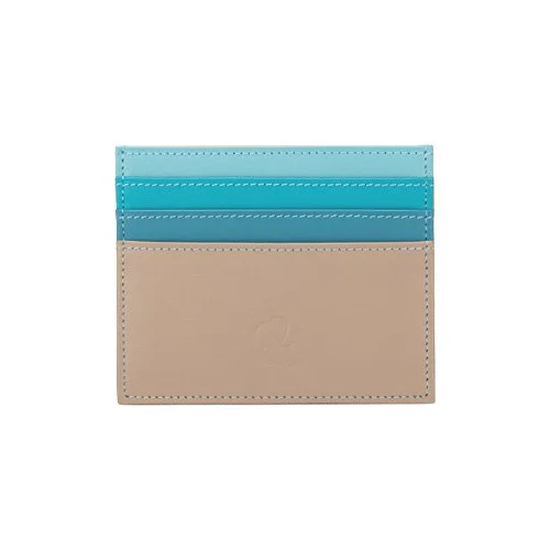 Mywalit double sided credit card holder with RFID protection, slim leather card organizer