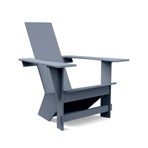 Sleek modern Adirondack chair by Loll Designs, crafted from recycled plastic. (Copy)