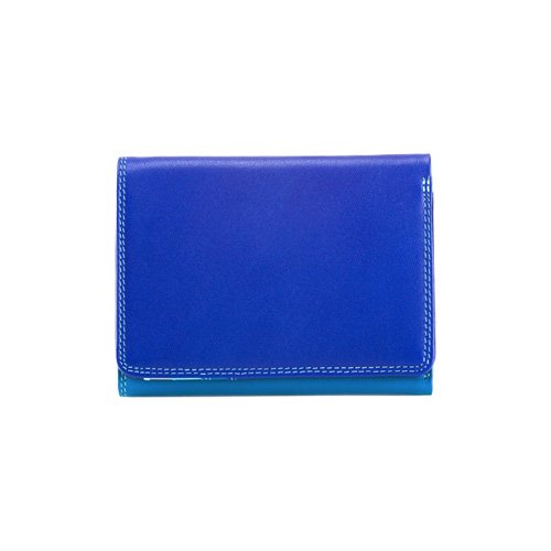 Mywalit medium tri-fold wallet in leather, RFID protected everyday wallet