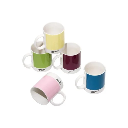 Pantone Mug Collection — colorful ceramic mugs featuring authentic Pantone chips by Room Copenhagen. (Copy) (Copy)
