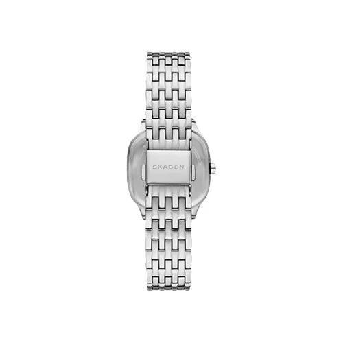 Minimalist three hand quartz watch with clean dial design