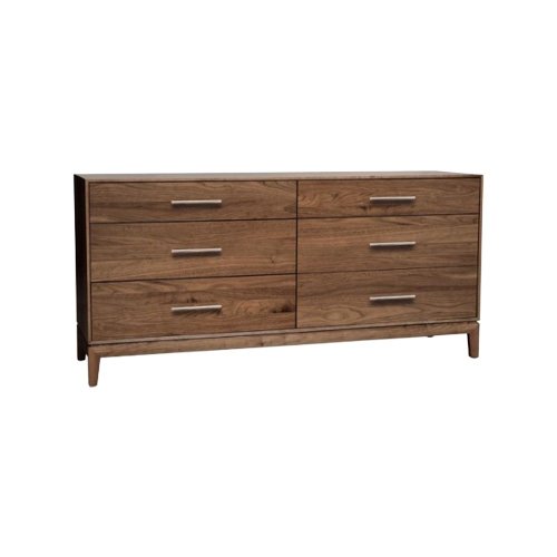 Mansfield Dresser by Copeland, sustainably crafted in Vermont with six spacious drawers.