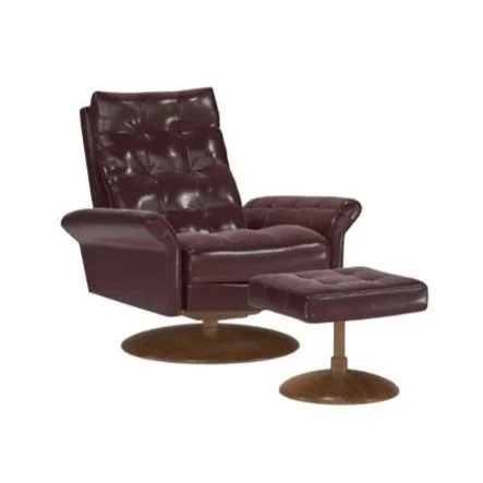 Relax in luxury with the Pileus Comfort Air™ Recliner, featuring buttonless tufting, multiple base finishes, and top-tier leather or performance fabric options.