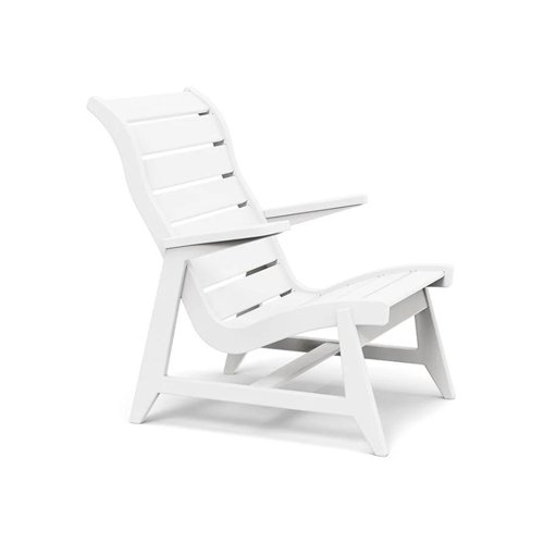 Eco-friendly Rapson High Back Lounge Chair with minimalist design, built for patios and gardens. (Copy)