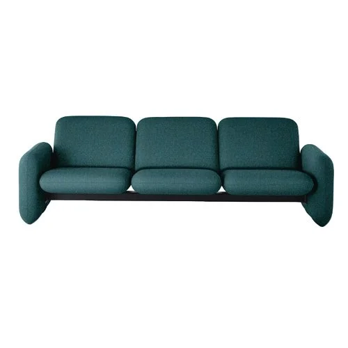 Chiclet-style sofa by Ray Wilkes for Herman Miller in two- or three-seat formats.