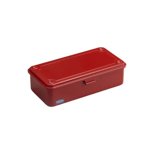 Toyo Steel T-190 steel storage box in red