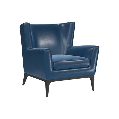 Designer accent chair with premium foam seat, tight back, and single-needle top-stitching. (Copy)