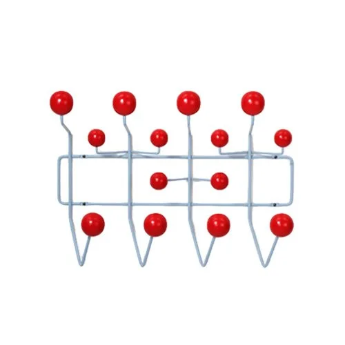 Wall-mounted rack in Dark Blue Maple or Stonewash Blue Red finish.