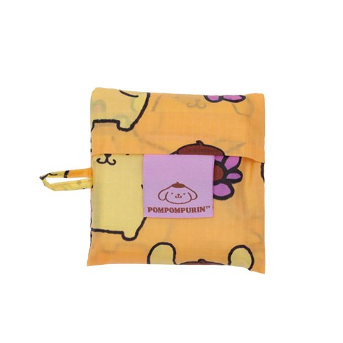 Foldable Baggu shopping bag with playful Pompompurin character print