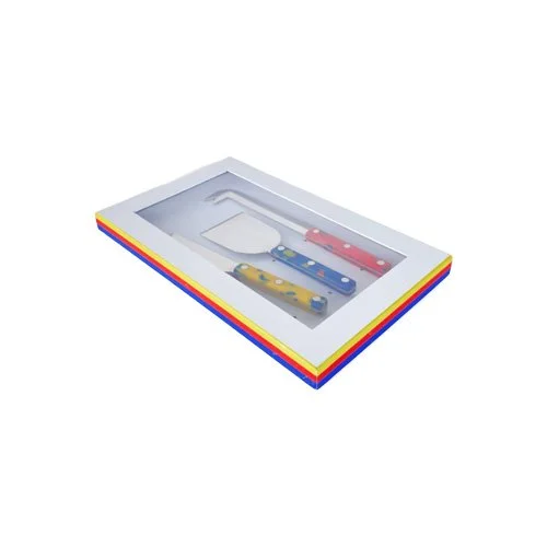 Colorful designer tabletop accessory emphasizing craftsmanship and modern dining aesthetics.