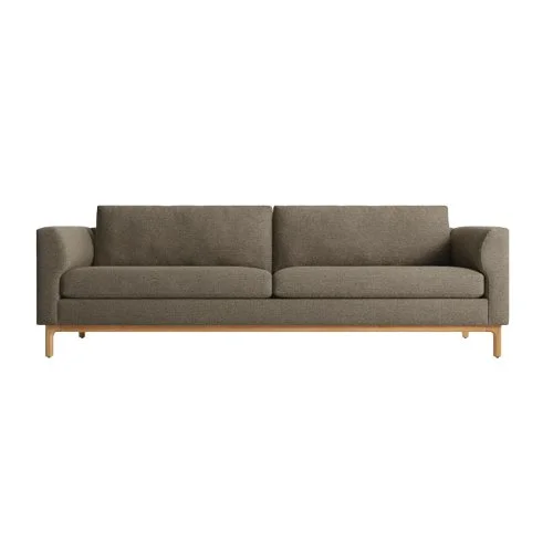 Blu Dot Guide 96" Sofa with white oak legs and clean, minimal design