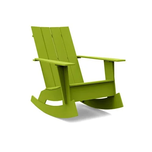 Outdoor rocking chair in minimalist silhouette, perfect for patios (Copy)