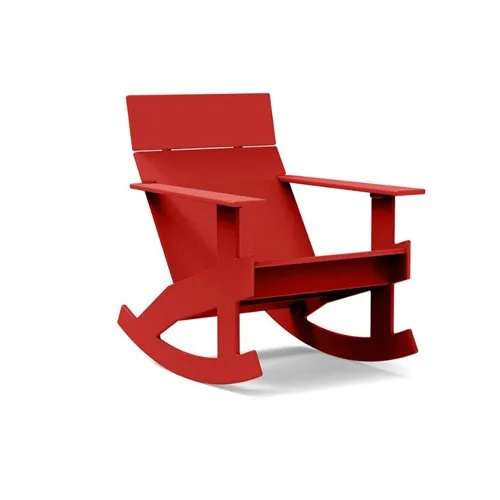 Weather-resistant HDPE rocker featuring bold lines and vibrant outdoor-ready colors. (Copy)