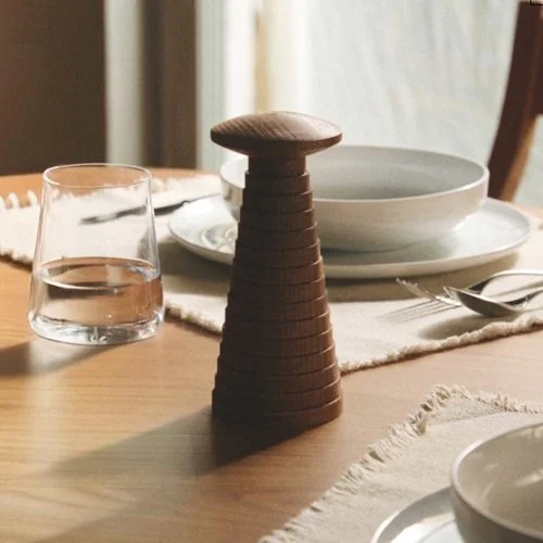 Alessi Yucatan Mill combining sculptural style with functional performance.