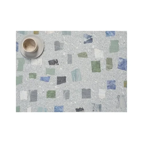 Reversible easy-clean placemats made in the USA for contemporary surfaces.