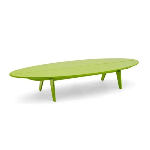 Bolinas Surfboard Coffee Table by Loll Designs featuring sleek surfboard-inspired design in recycled HDPE. (Copy)