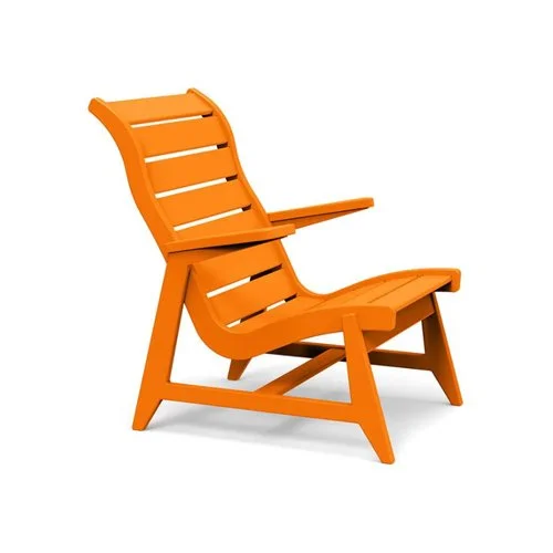 Eco-friendly Rapson High Back Lounge Chair with minimalist design, built for patios and gardens. (Copy)