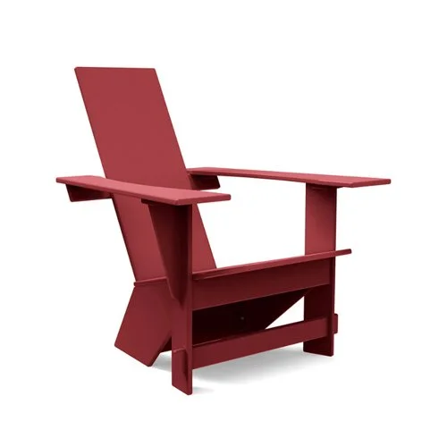 Sleek modern Adirondack chair by Loll Designs, crafted from recycled plastic. (Copy)