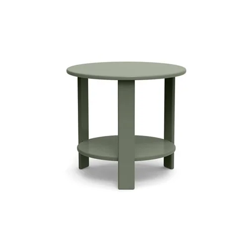 Durable outdoor end table in bold color options, crafted by Loll Designs. (Copy)