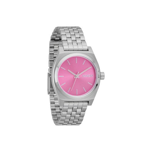 Minimalist three hand quartz watch with clean dial design