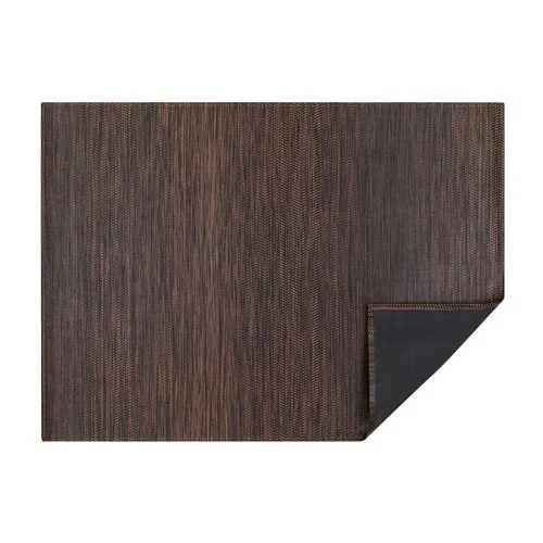 Modern Wave Rug by Chilewich, crafted in the USA from woven vinyl for sustainable, long-lasting home décor.