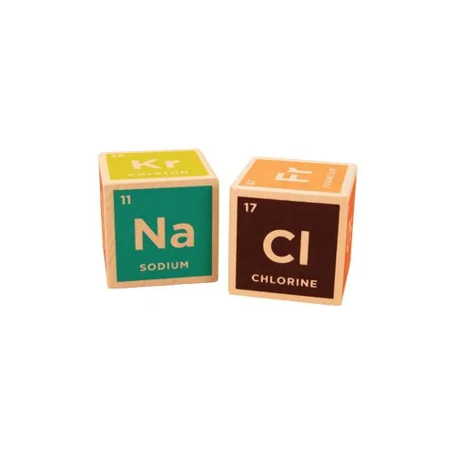 Wooden periodic table blocks designed for early chemistry learning and hands-on STEM play.