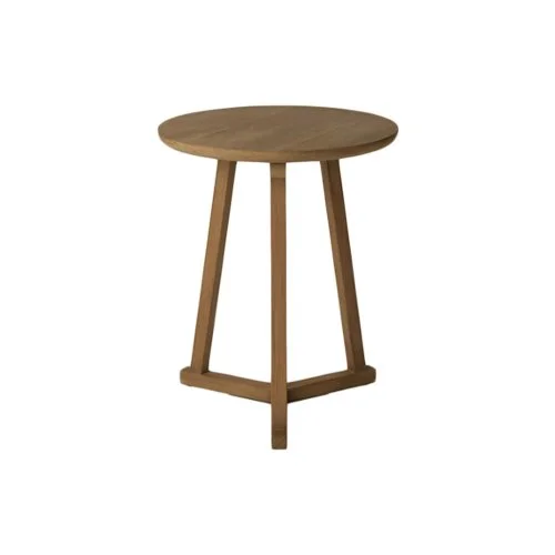Minimalist oak side table offering natural elegance and mid-century flair (Copy)
