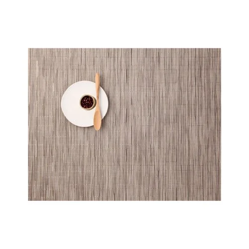 Durable Chilewich Bamboo Placemat crafted from TerraStrand®, stain-resistant and easy to clean.