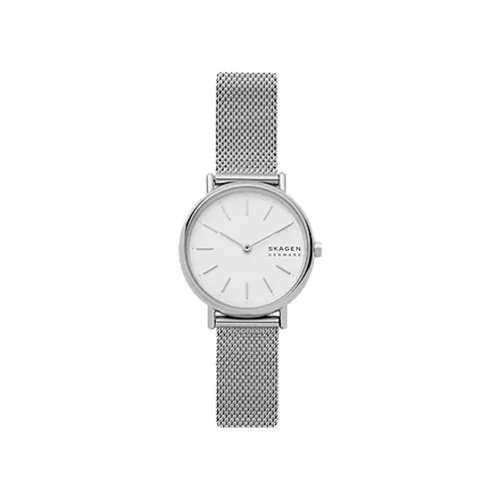 Skagen Signatur Lille slim steel mesh watch with minimalist dial
