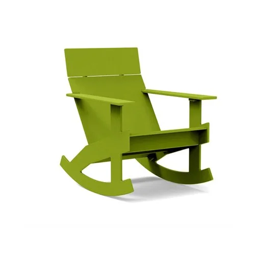Weather-resistant HDPE rocker featuring bold lines and vibrant outdoor-ready colors. (Copy) (Copy)