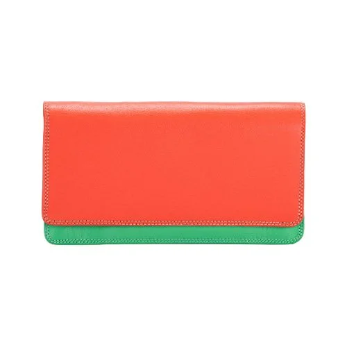 Mywalit Medium Matinee Wallet in Nappa leather with 10 card slots and transparent ID window