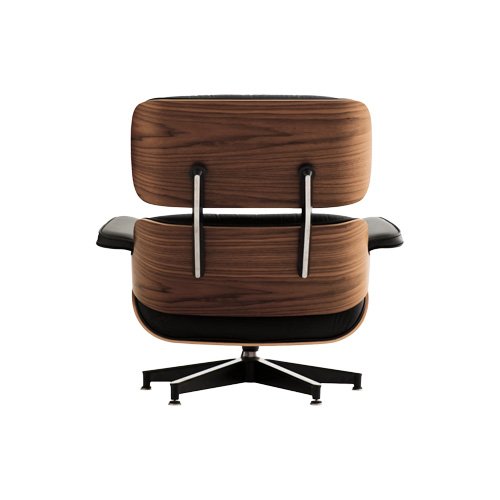 Iconic molded plywood lounge chair designed by Charles and Ray Eames