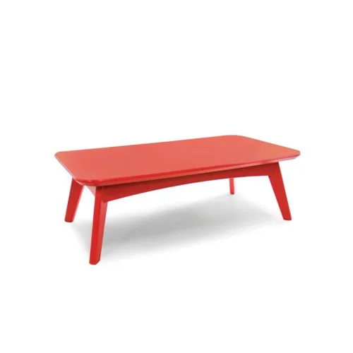 Low-profile rectangular outdoor table built from durable, sustainable materials. (Copy)