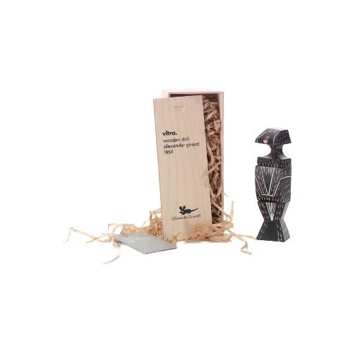 Vitra Wooden Doll Dog, designed by Alexander Girard in 1953 — handcrafted midcentury decor with joyful artistry.
