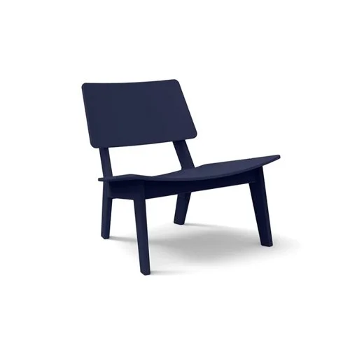 Sleek modern outdoor lounge chair by Loll Designs, crafted from recycled plastic. (Copy)