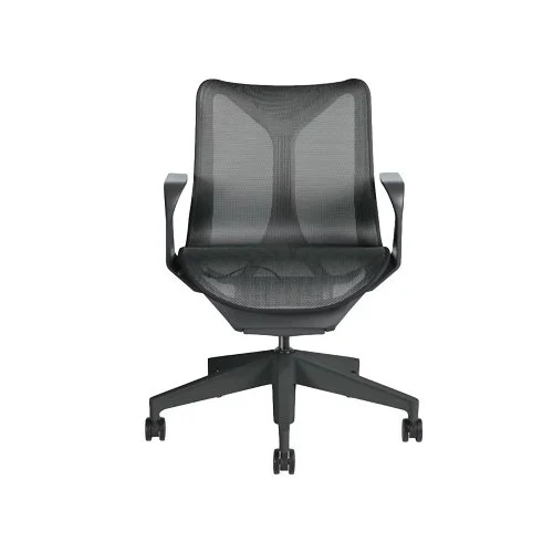 Low-back Cosm Chair by Herman Miller with breathable mesh and ergonomic frame (Copy)