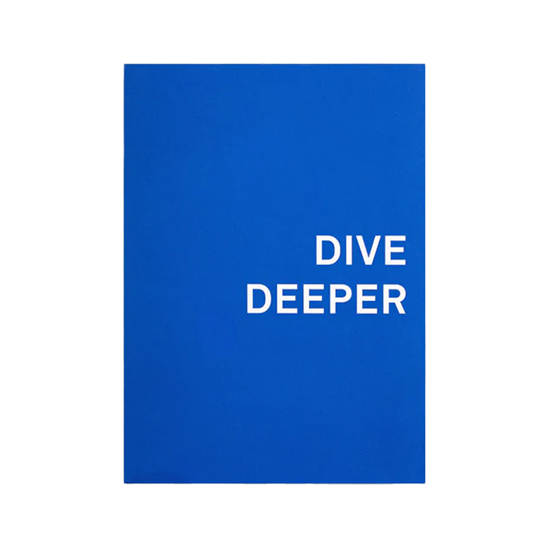 Gry Mattr design notebook with bold quote cover, contemporary writing and sketching essential